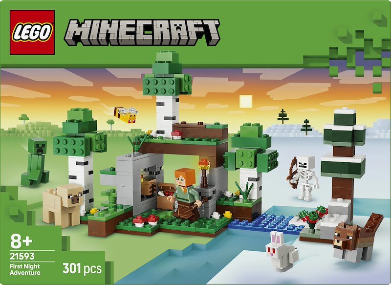 Lego® Minecraft Avventura della prima notte 21593
