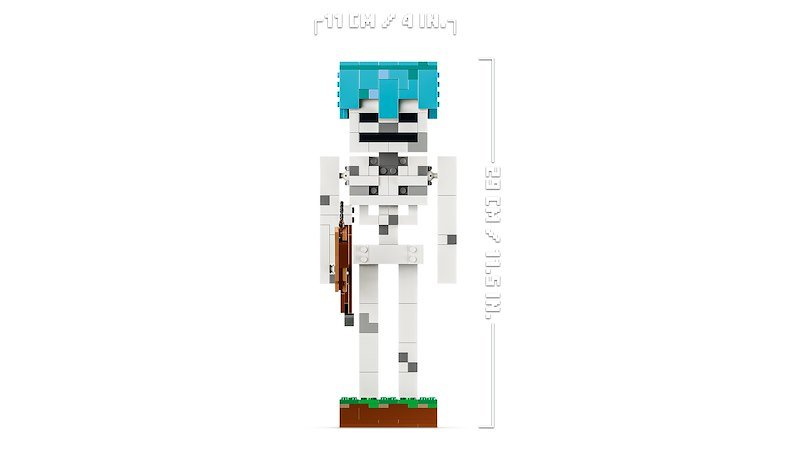 Lego® Minecraft Lo scheletro 21594