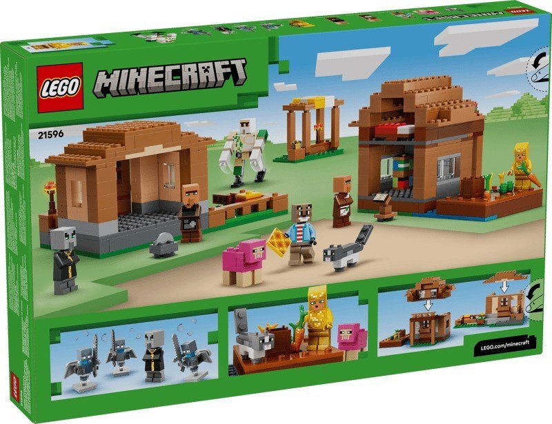 Lego® Minecraft Attacco al villaggio dell’Evocatore 21596