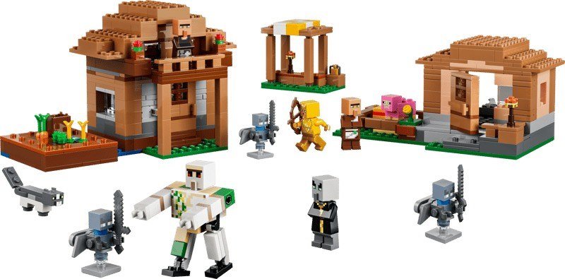 Lego® Minecraft Attacco al villaggio dell’Evocatore 21596