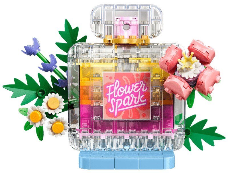 Lego® Creatori 3-in-1 Boccetta di profumo con decorazione floreale 31383