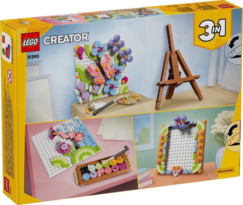 Lego® Creator 3-in-1 Dipinto floreale decorativo 31390
