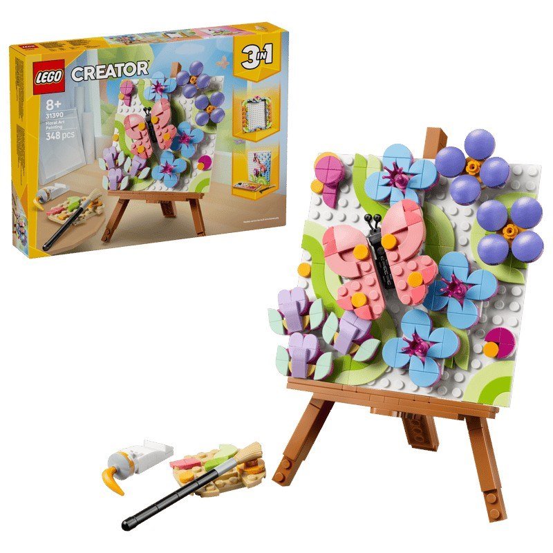 Lego® Creator 3-in-1 Dipinto floreale decorativo 31390