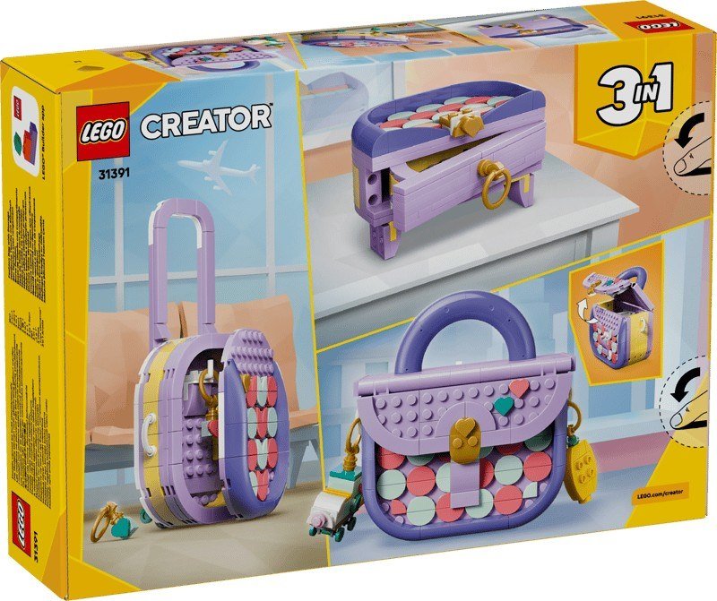 Lego® Creatori3-in-1 Borsetta alla Moda Portaoggetti 31391
