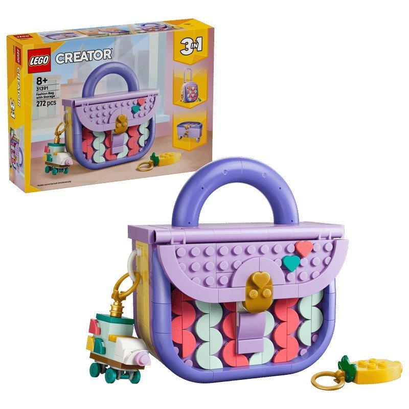 Lego® Creatori3-in-1 Borsetta alla Moda Portaoggetti 31391