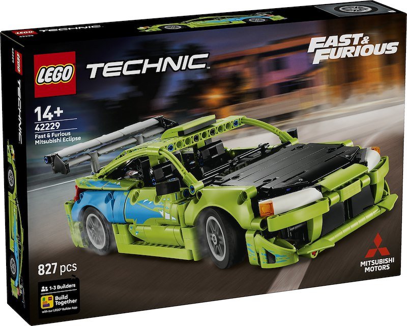 Lego® Technic Auto Mitsubishi Eclipse Fast and Furious 42229
