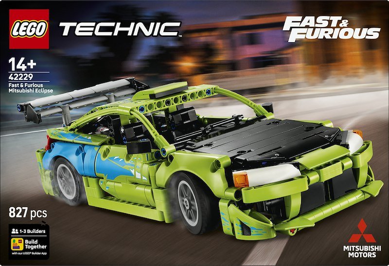 Lego® Technic Auto Mitsubishi Eclipse Fast and Furious 42229