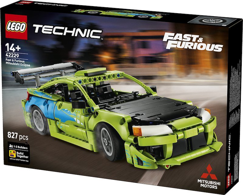 Lego® Technic Auto Mitsubishi Eclipse Fast and Furious 42229