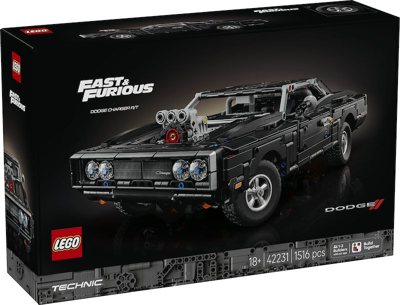 Lego® Technic Auto Dodge Charger R/T Fast and Furious 42231