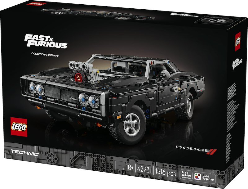 Lego® Technic Auto Dodge Charger R/T Fast and Furious 42231
