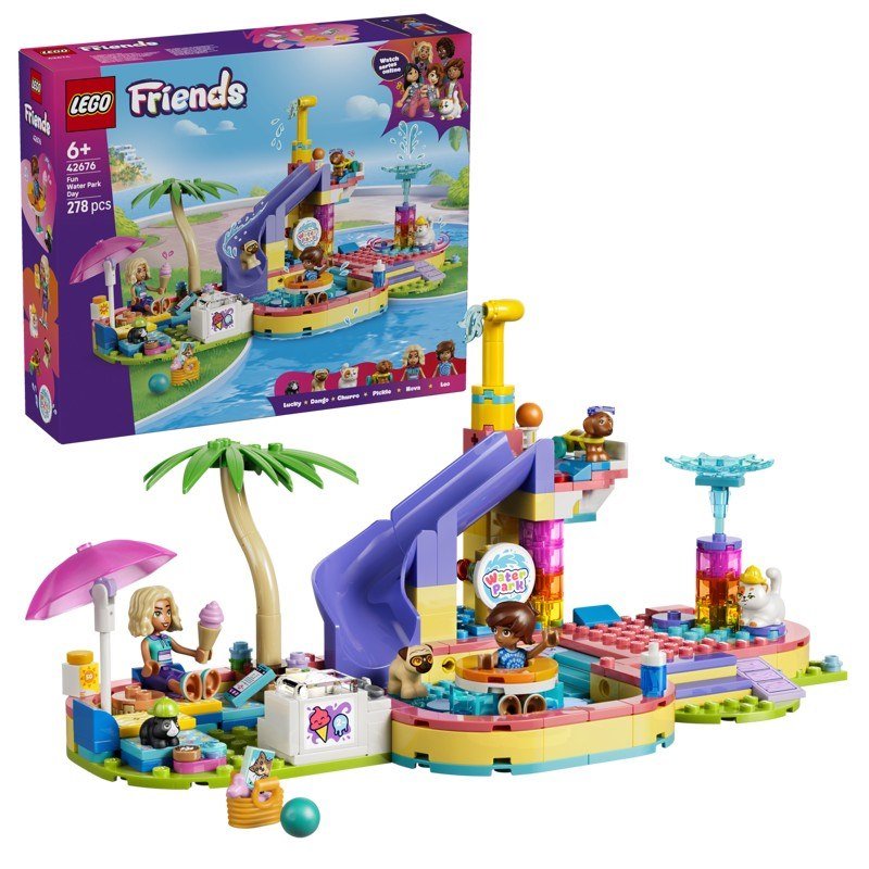 Lego® Friends Divertente giornata al parco acquatico 42676