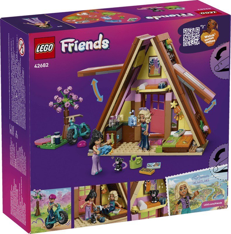Lego® Friends Cabina glamping nella natura 42682