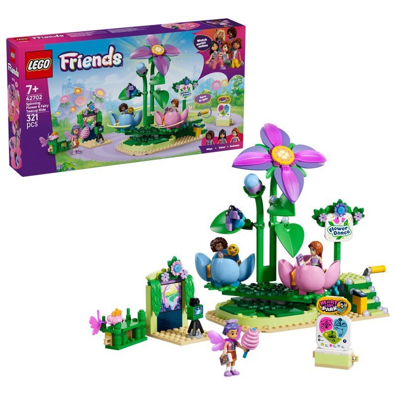 Lego® Friends Giostra delle tazze da tè floreali 42702