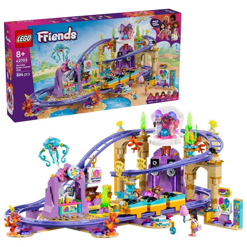 Lego® Friends Montagne Russe della Sirenetta 42703