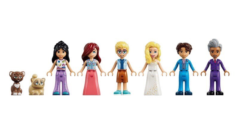 Lego® Friend Grand Hotel di Heartlake City 42704