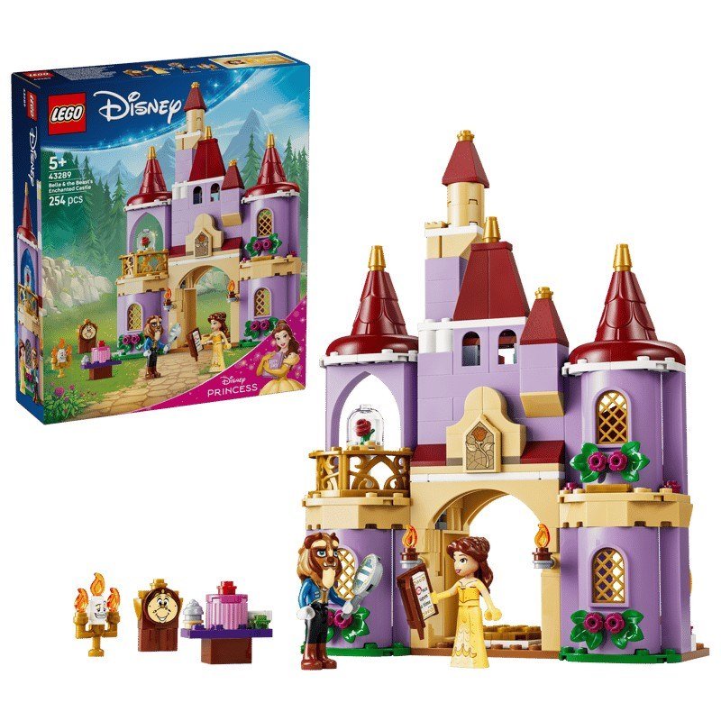 Lego® Disney Belle e il castello incantato della Bestia 43289
