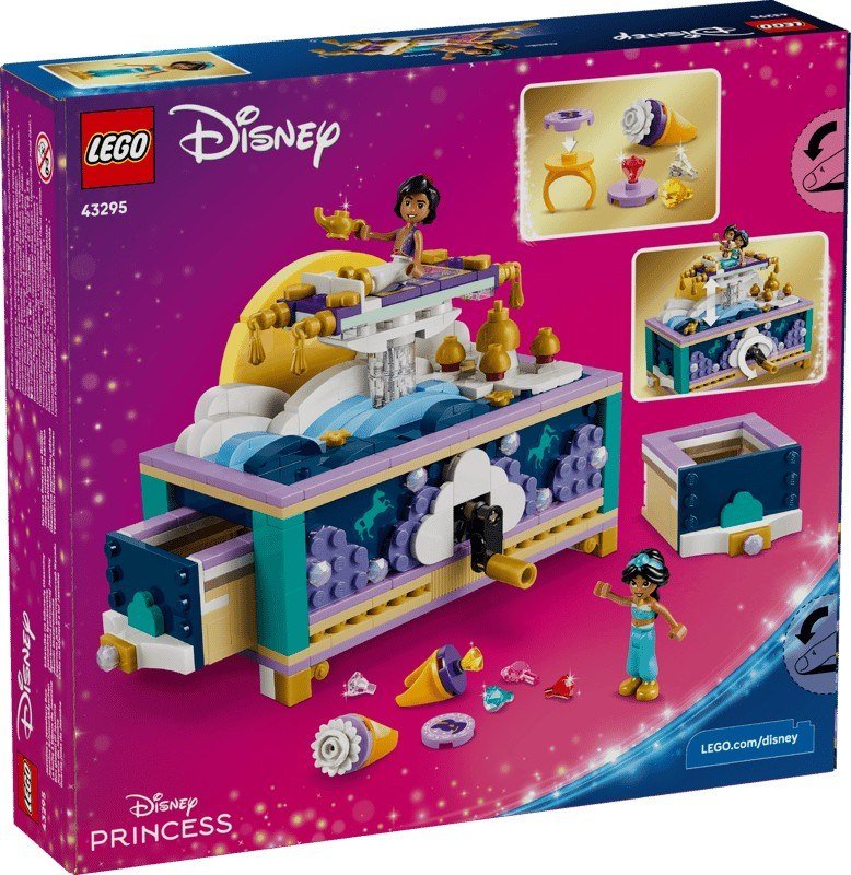 Lego® Disney Box gioielli di Jasmine 43295