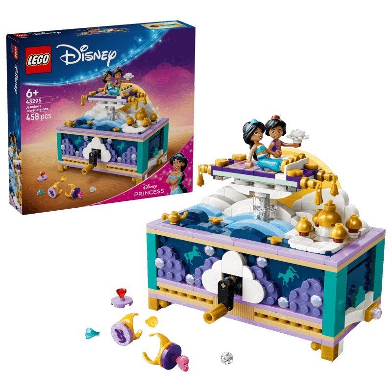 Lego® Disney Box gioielli di Jasmine 43295