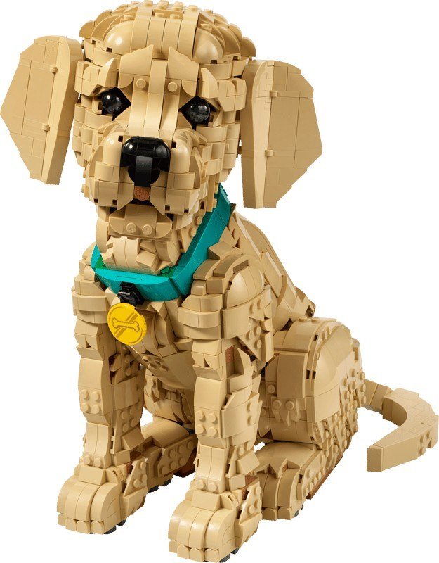 Lego® Icons Cucciolo di Golden Retriever 11384