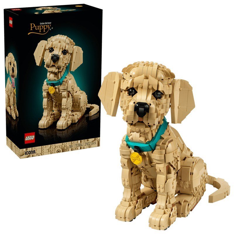 Lego® Icons Cucciolo di Golden Retriever 11384