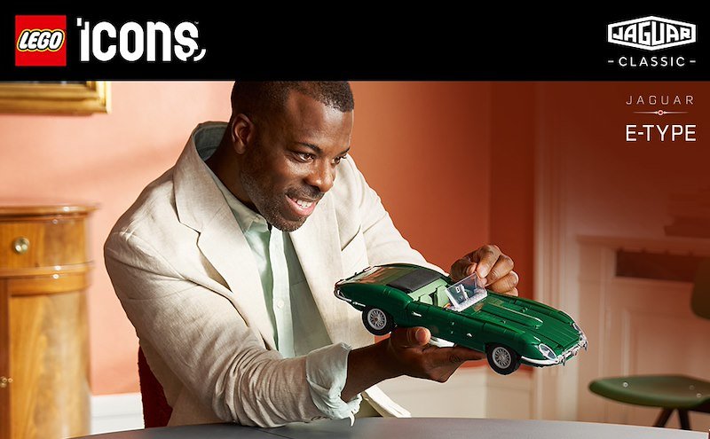 Lego® Icons Jaguar E-Type 11381
