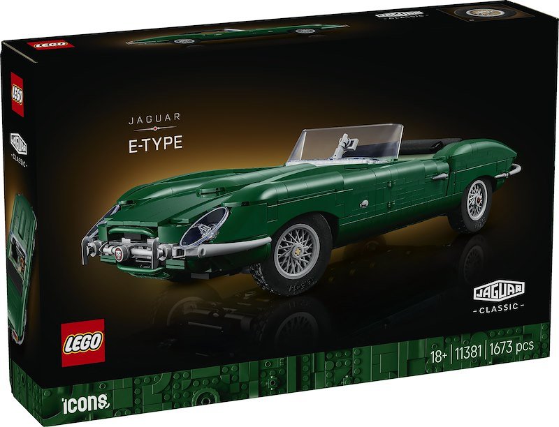 Lego® Icons Jaguar E-Type 11381