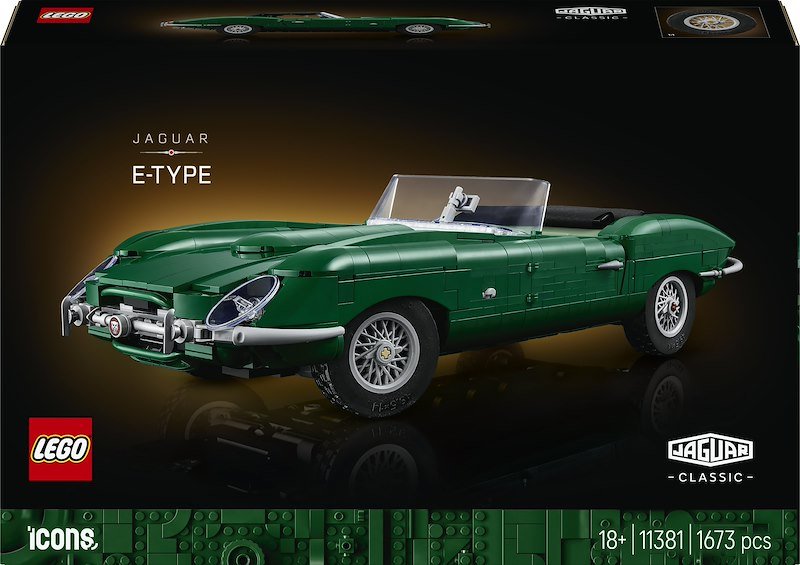 Lego® Icons Jaguar E-Type 11381