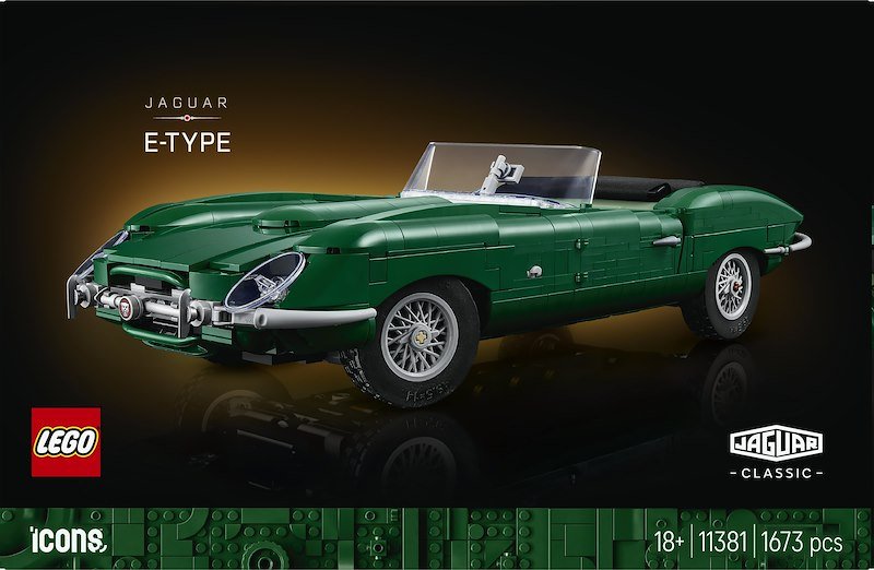 Lego® Icons Jaguar E-Type 11381