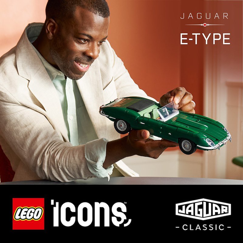 Lego® Icons Jaguar E-Type 11381