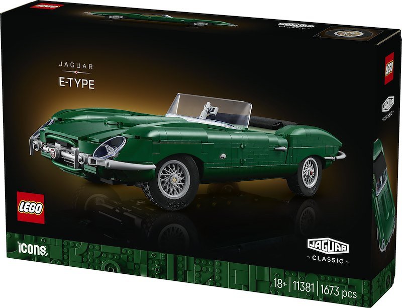 Lego® Icons Jaguar E-Type 11381
