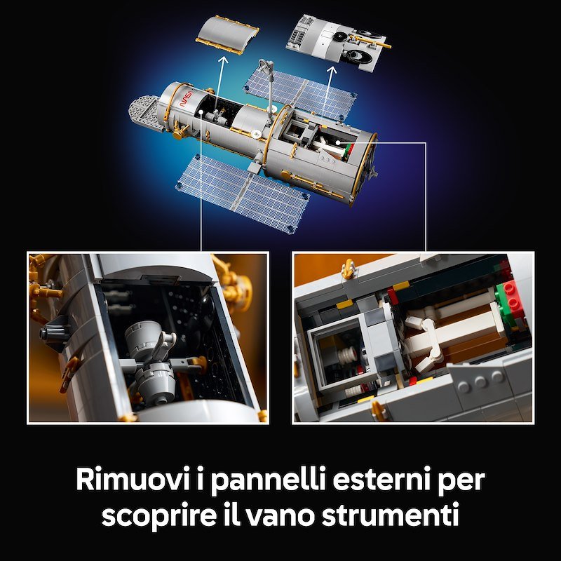 Lego® Icons Telescopio spaziale Hubble 11382
