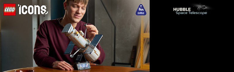 Lego® Icons Telescopio spaziale Hubble 11382