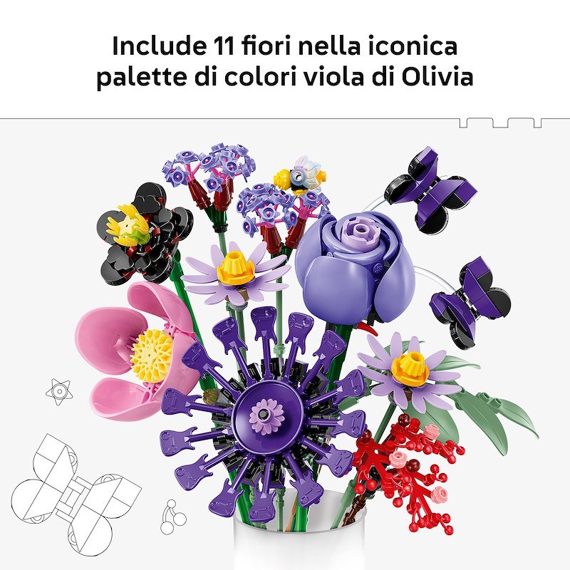 Lego® Bouquet di fiori di Olivia Rodrigo 11507