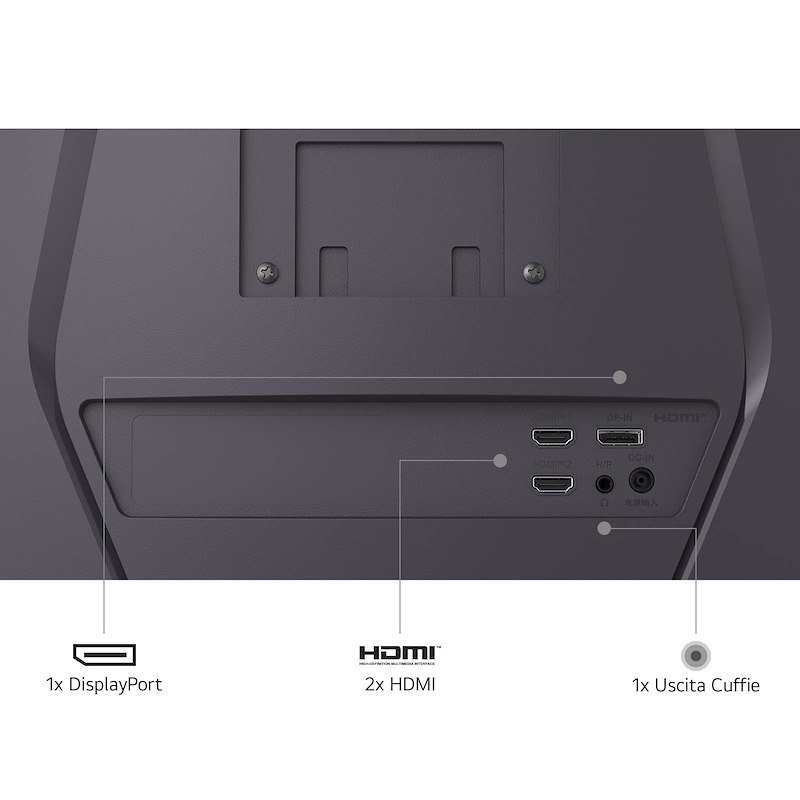 Lg Monitor Gaming 32" QHD ULTRAGEAR  32g600a-b.aeuq Nero