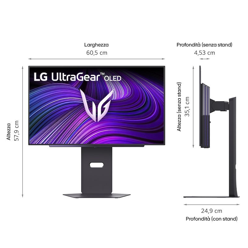 Lg Monitor gaming 27" UltraGear OLED 27gx700a-b.aeu