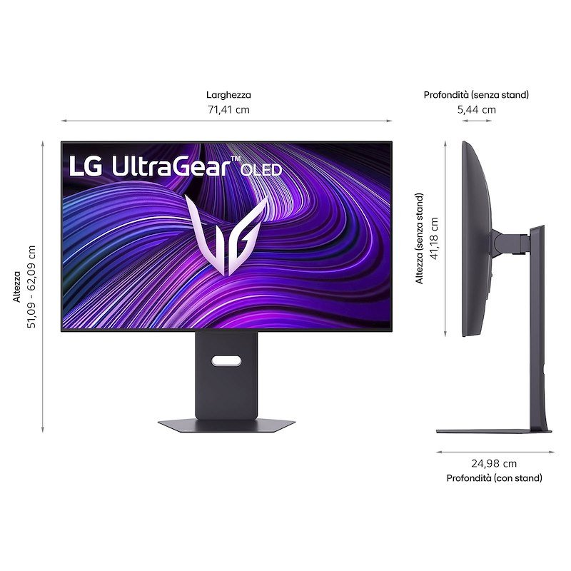 Lg Monitor Gaming OLED 32" 32gx850a-b.aeu