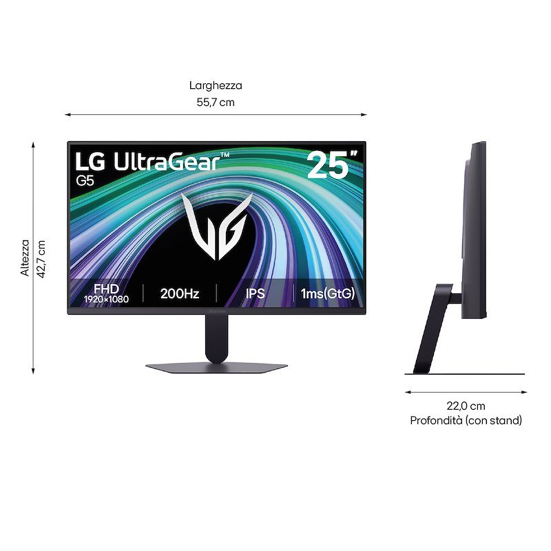 Lg Monitor Gaming UltraGear 25g523b-b
