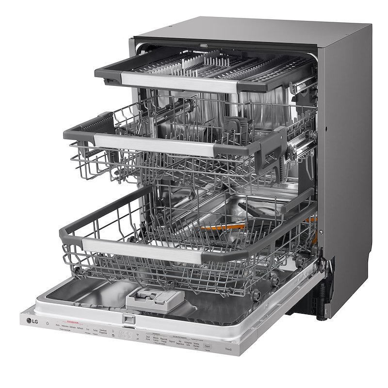 Lg Lavastoviglie a Incasso QUADWASH DB597TXS Noble Steel