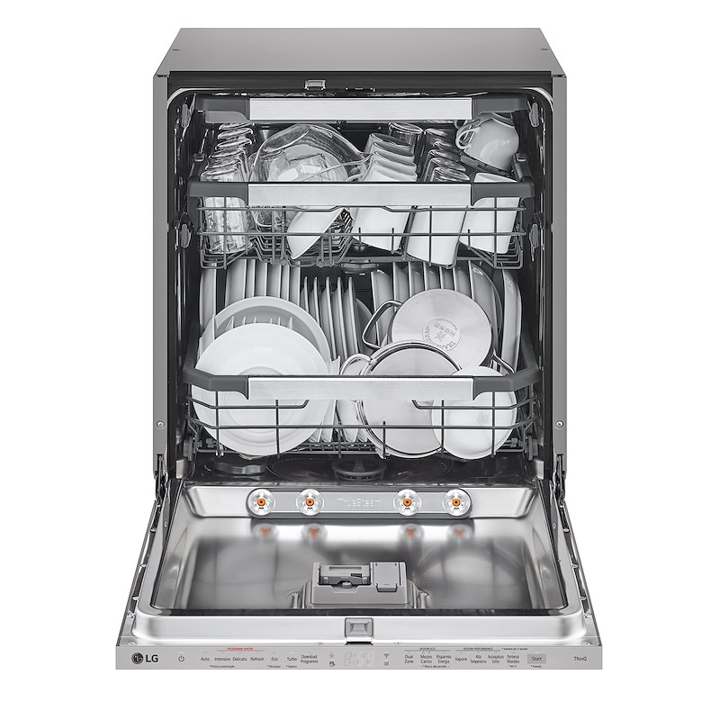 Lg Lavastoviglie a Incasso QUADWASH DB597TXS Noble Steel