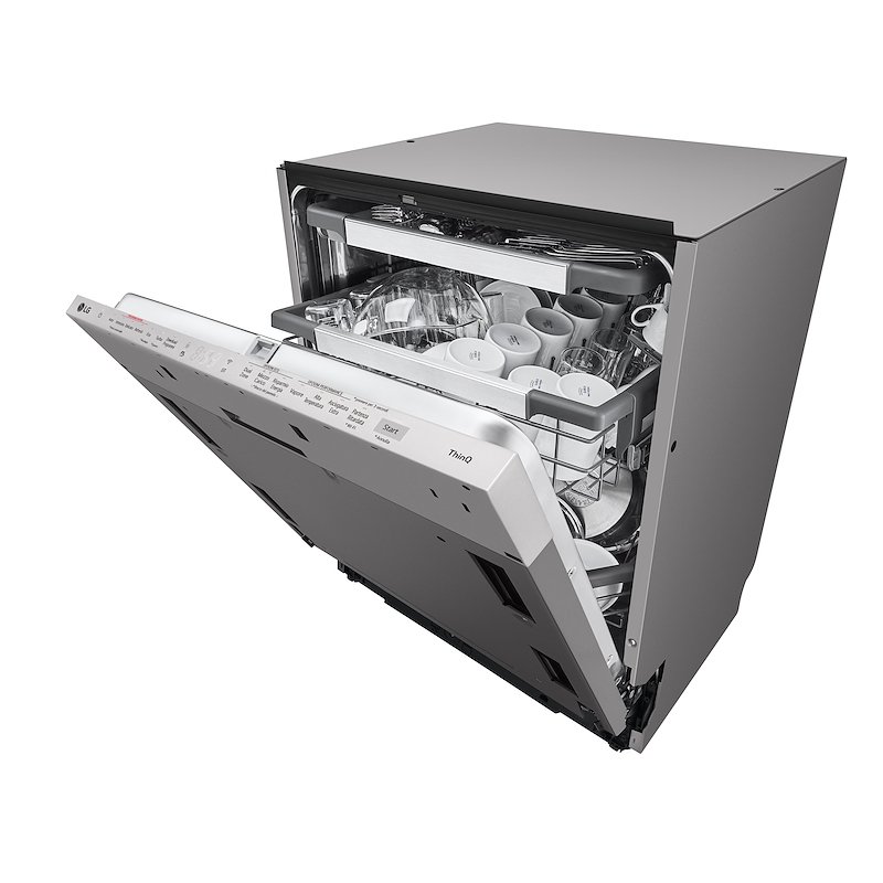 Lg Lavastoviglie a Incasso QUADWASH DB597TXS Noble Steel