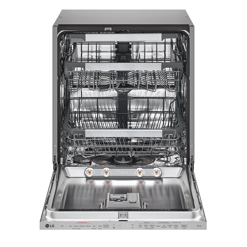 Lg Lavastoviglie a Incasso QUADWASH DB597TXS Noble Steel