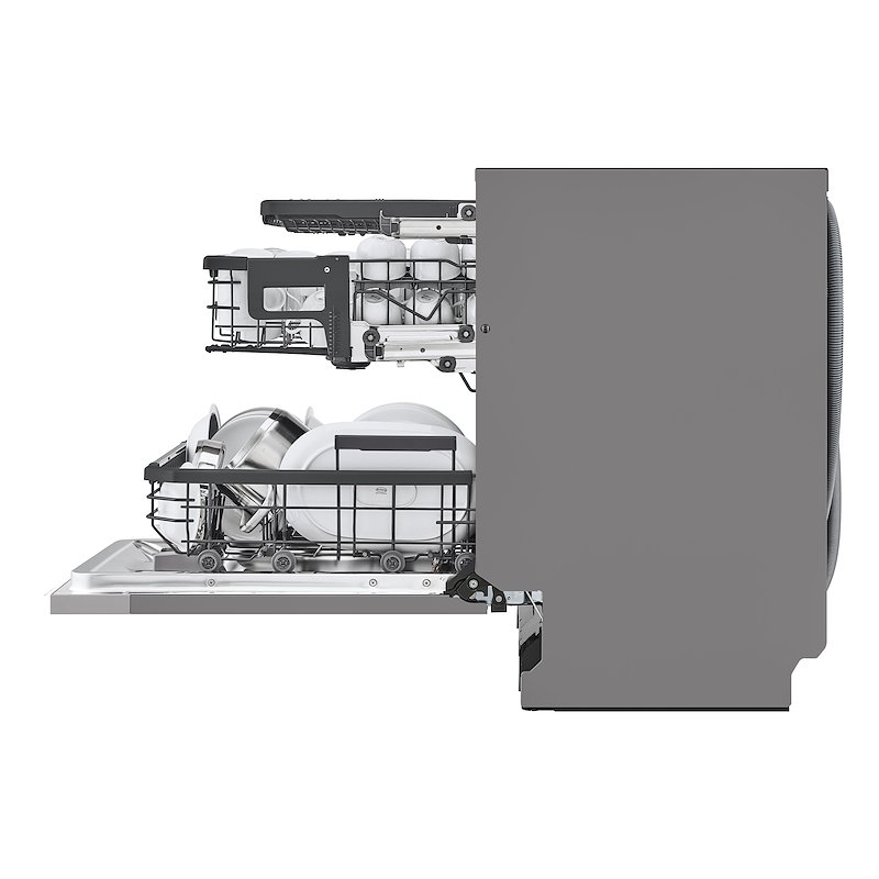 Lg Lavastoviglie a Incasso QUADWASH DB597TXS Noble Steel