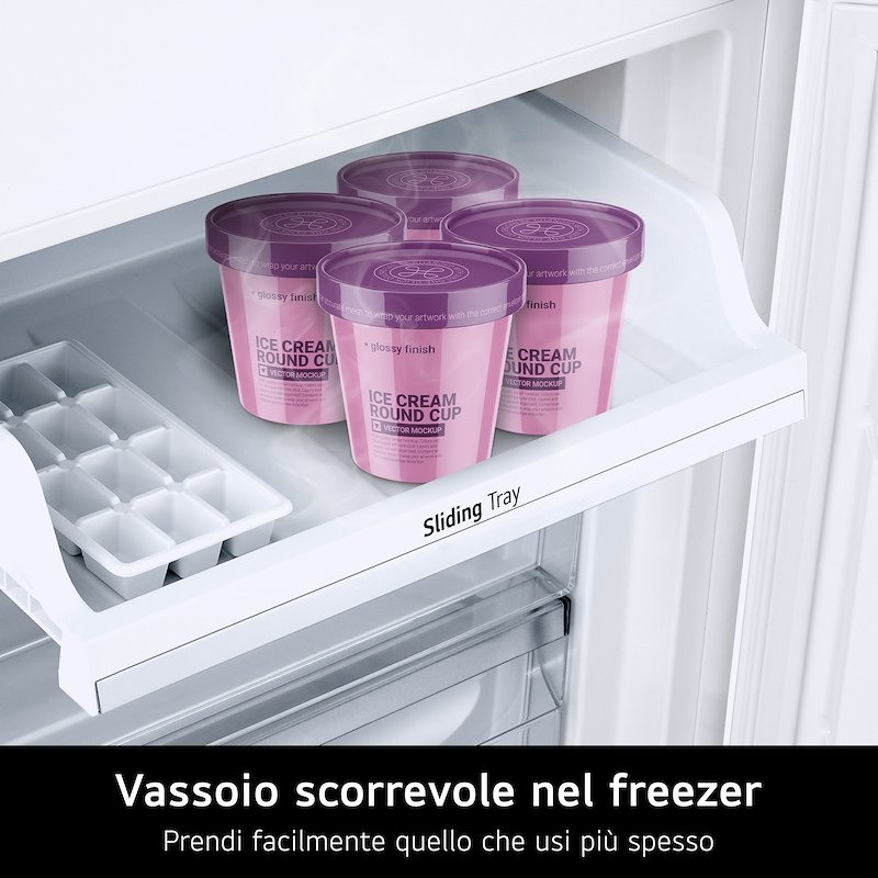 Lg Frigorifero Incasso Gtfn256set white