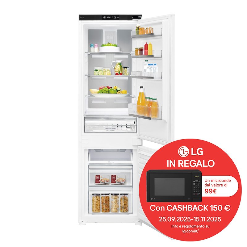 Lg Frigorifero Incasso Gtfn256set white