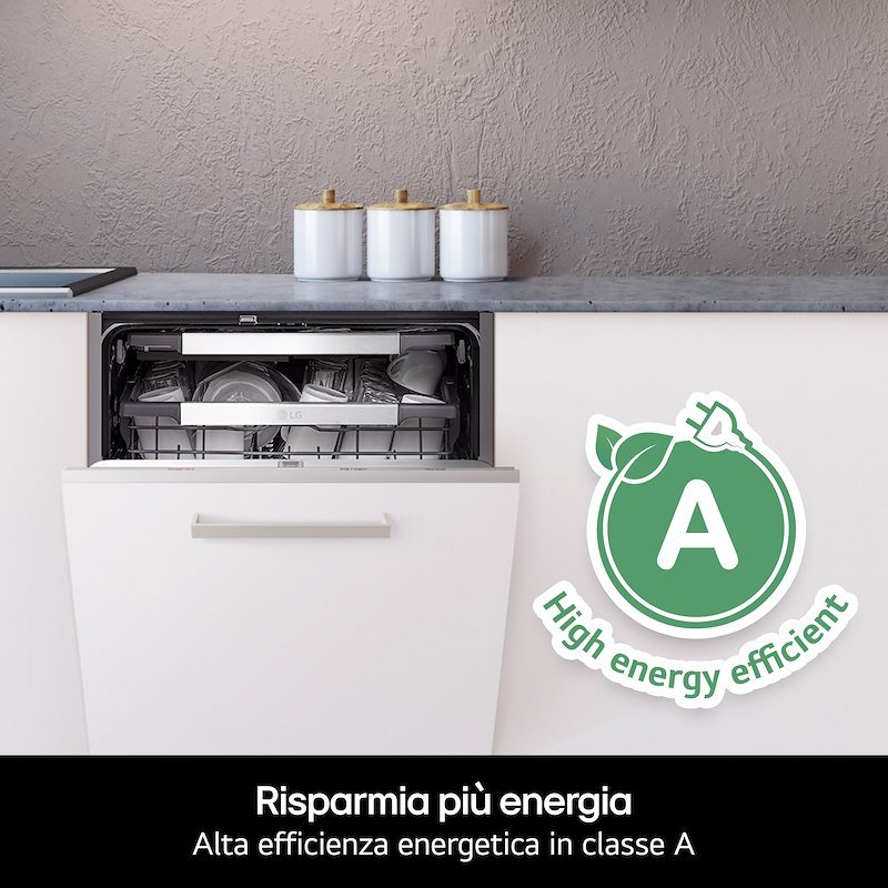 Lgi Lavastoviglie Incasso a scomparsa totale Db375txs