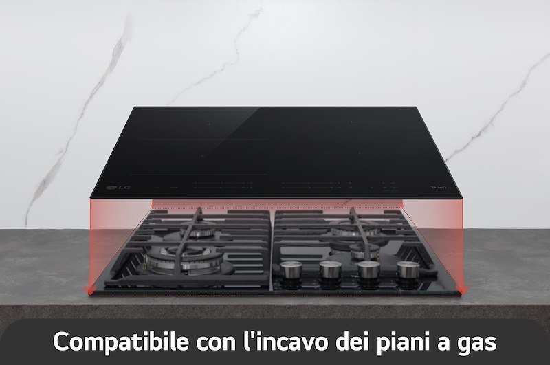 Lgi Piano cottura induzione Incasso Cci7z2438ba Nero Schott
