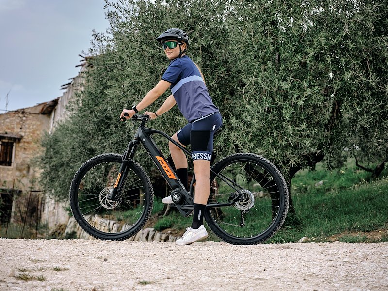 Legnano E-BIKE MTB FUOCO MAMBA TAGLIA 45 nero
