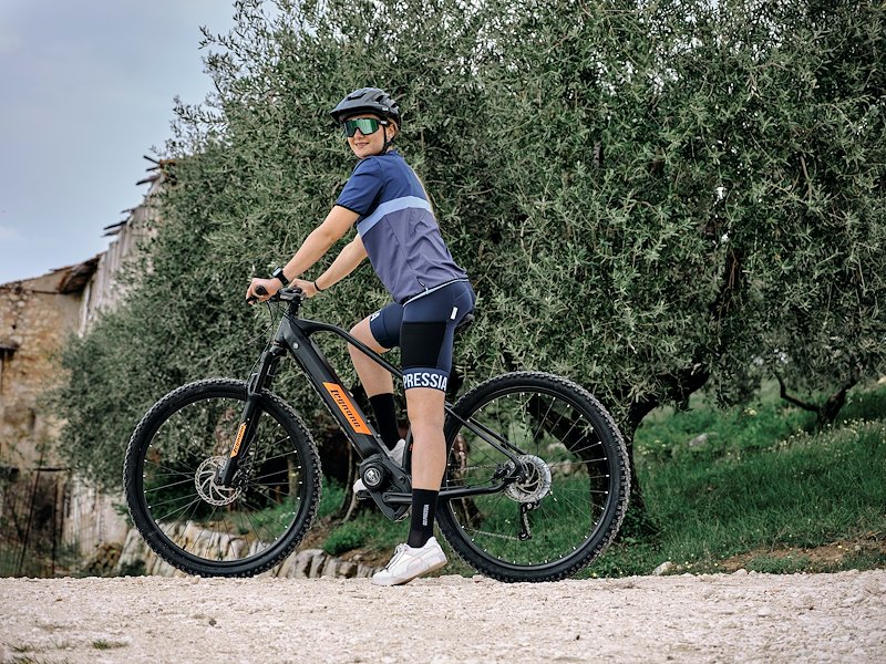 Legnano E-BIKE MTB FUOCO MAMBA TAGLIA 45 nero