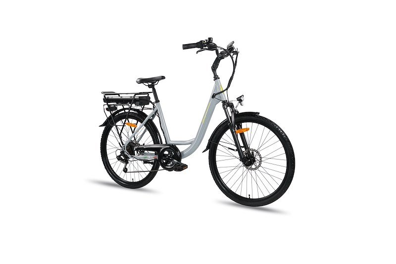 Legnano e-bike city Flex Grigio Pastello