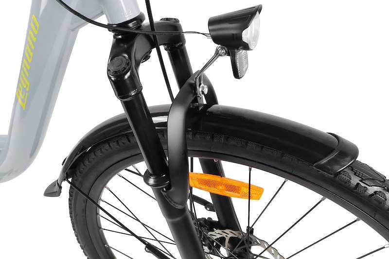 Legnano e-bike city Flex Grigio Pastello